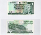 Scotland, 1 Pound, 2000, UNC, p351e
serial number: C/83 094978, sign: Fred GoodwinScottish advocate, judge and politician Sir Ilay Campbell