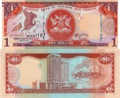 Trinidad and Tobago, 1 Dollar, 2009, UNC, P46a
serial number: MU 697197