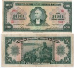 Turkey, 100 Lira, 1978, VF , p191, RARE
serial number: M5 20817, J491