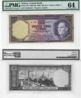 Turkey, 500 Lira, 1968, UNC, p183
PMG 64, serial number: V59 022347, Turkish army officer, revolutionary, and founder of the Republic of Turkey Musta...