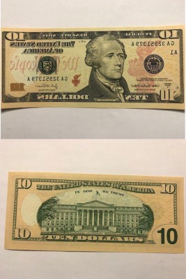 Unites States Amerika, 10 Dollars, 2004, UNC, p520
serial number: A1- GA 329513...