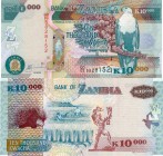 Zambia, 10.000 Kwacha, 2012, UNC, p46g
serial number: GO/03 5828152, sign: K. Fundanga
