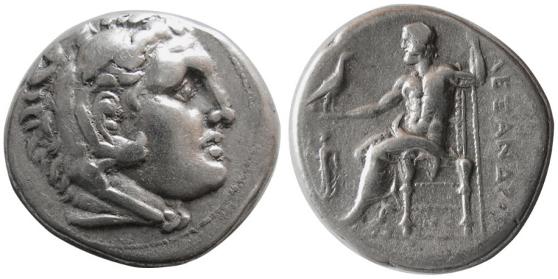 KINGS of MACEDON. Alexander III. 336-323 BC. AR Tetradrachm (16.84 gm; 26 mm). K...