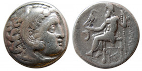 KINGS of MACEDON. Alexander III. 336-323 BC. AR Drachm.
