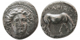 THESSALY, Larissa. Circa 400-380 BC. AR Drachm.