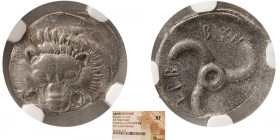 DYNASTS of LYCIA, Trbbenimi. 390-375 BC. AR Third Stater. NGC-XF.