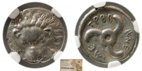 DYNASTS of LYCIA, Trbbenimi. 390-375 BC. AR Third Stater. NGC-VF.