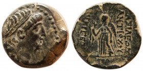 SELEUKID KINGS. Antiochos VII. 138-129 BC. Æ. Very rare.