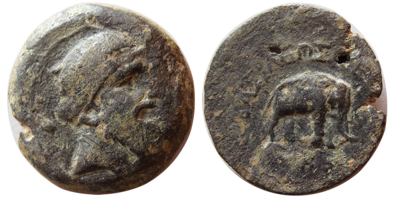 KINGS of PARTHIA. Mithradates I (165-132 BC). Æ Oktachalkon (14.62 gm; 27 mm). E...