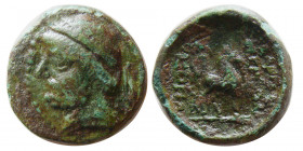 KINGS of PARTHIA. Phraates II. 132-127 BC. Æ Dichalkous