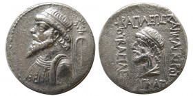 KINGS of ELYMIAS. Kamnaskires V. Circa 54/3-33/2 BC. AR Tetradrachm