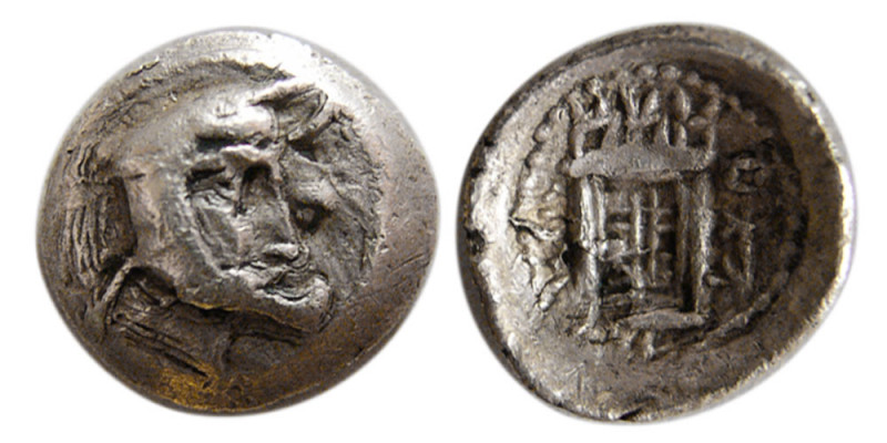 KINGS of PERSIS. Vadfradad (Autophradates) I (3rd century BC). AR Obol (0.59 gm;...