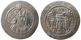 SASANIAN KINGS. Yazdgird II, 438-457 AD. AR Drachm.