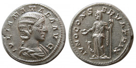 ROMAN EMPIRE. Julia Mamaea. 222-235 AD. AR Denarius.