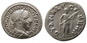 ROMAN EMPIRE. Gordian III. 238-244 AD. AR Denarius