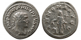 ROMAN EMPIRE. Philip I, the Arab. 244-249 AD. AR Antoninianus