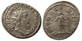 ROMAN EMPIRE. Postumus. Romano-Gallic Emperor,  BI Antoninianus