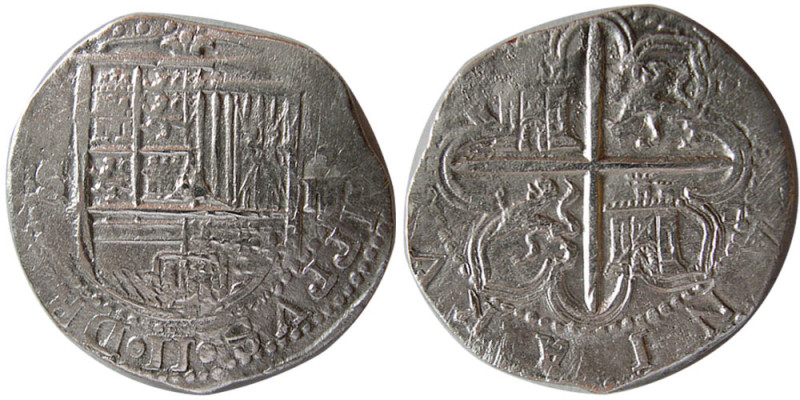 SPAIN, Philipe II, 1556-1598. AR 4 Reales (13.46 gm; 32 mm). Lovely strike. Choi...