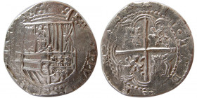 SPAIN, Philipe III, 1598-1620.  AR 8 Reales Potosi