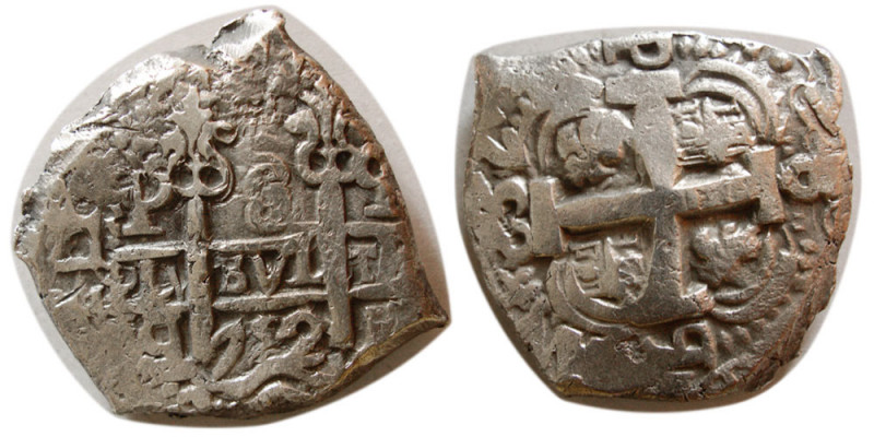 SPAIN, Potosi. Fedinand VI. Silver 8 Reales Cob (27.80 gm; 35 mm). dated 1752. T...