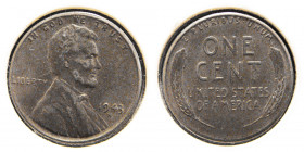 UNITED STATES. 1943-S. Steel Penny, One Cent.
