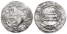 Caliphate of Cordoba. Abd Al-Rahman III. Dirham. 341 H. Madinat al-Zahra. (Vives-422). Ag. 3,32 g. Citing Muhammad in IA. Almost VF/VF. Est...35,00. ...