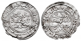 Amulet coin type. 400-508H. (Manquso-nº 14). Anv.: Surah 112: Qul huwa Allah ahad Allah al samd lam yalid wa lam yulad wa lam yakun lahu - kufuan ahad...