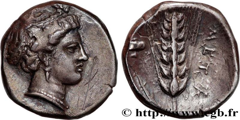 LUCANIA - METAPONTUM
Type : Nomos ou didrachme 
Date : c. 400-350 AC. 
Mint name...
