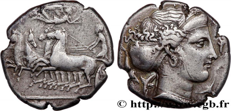 SICILY - SYRACUSE
Type : Tétradrachme 
Date : c. 405-395 AC. 
Mint name / Town :...