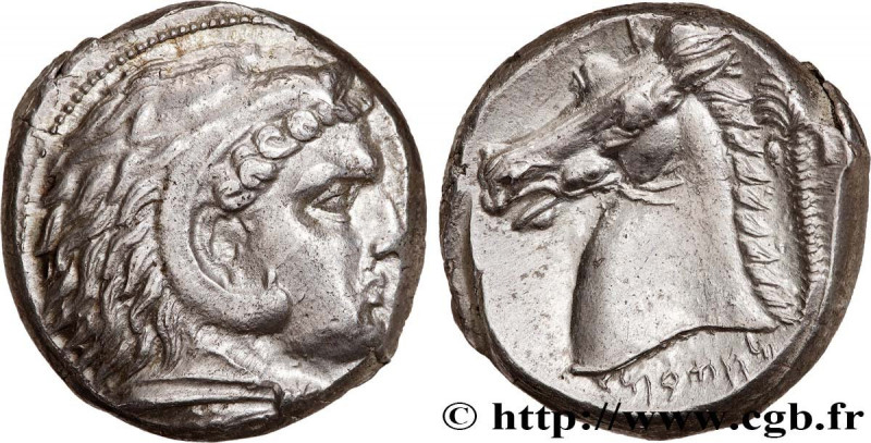 SICILY - SICULO-PUNIC - ENTELLA
Type : Tétradrachme 
Date : c. 325 AC. 
Mint nam...