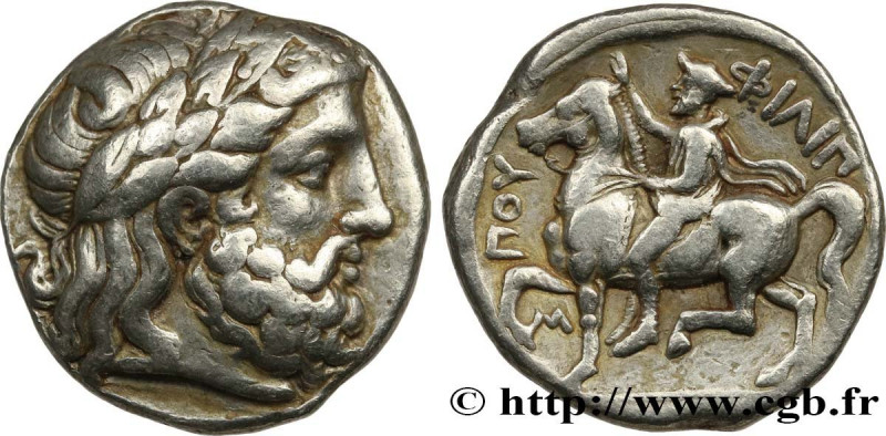 MACEDONIA - MACEDONIAN KINGDOM - PHILIP II
Type : Tétradrachme 
Date : c. 355-34...