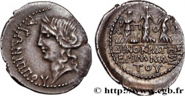 ILLYRIA - APOLLONIA
Type : Denier 
Date : c. 47-27 
Mint name / Town : Apollonia, Illyrie 
Metal : silver 
Diameter : 21,5  mm
Orientation dies : 3  h...