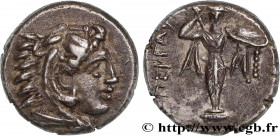 MYSIA - PERGAMON
Type : Diobole 
Date : c. 310-284 AC 
Mint name / Town : Pergame, Mysie 
Metal : silver 
Diameter : 10,5  mm
Orientation dies : 11  h...