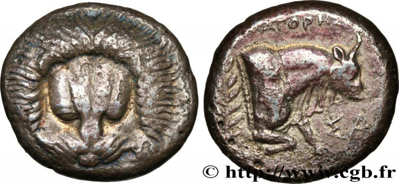 IONIA - IONIAN ISLANDS - SAMOS
Type : Tétradrachme 
Date : c. 387-365 AC. 
Mint ...