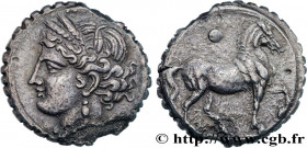 ZEUGITANA - CARTHAGE
Type : Double shekel 
Date : c. 160-146 AC. 
Mint name / Town : Carthage, Zeugitane 
Metal : billon 
Diameter : 24,5  mm
Orientat...