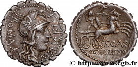 AURELIA
Type : Denier serratus 
Date : 118 AC. 
Mint name / Town : Narbonne 
Metal : silver 
Millesimal fineness : 950  ‰
Diameter : 20  mm
Orientatio...