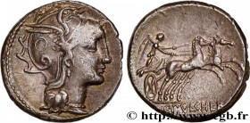 CLAUDIA
Type : Denier 
Date : 110-109 AC. 
Mint name / Town : Rome 
Metal : silver 
Millesimal fineness : 950  ‰
Diameter : 17,5  mm
Orientation dies ...