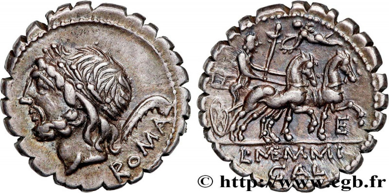 MEMMIA
Type : Denier serratus 
Date : 106 AC. 
Mint name / Town : Rome 
Metal : ...
