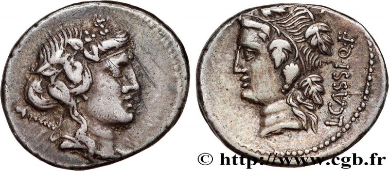 CASSIA
Type : Denier 
Date : 78 AC. 
Mint name / Town : Rome 
Metal : silver 
Mi...