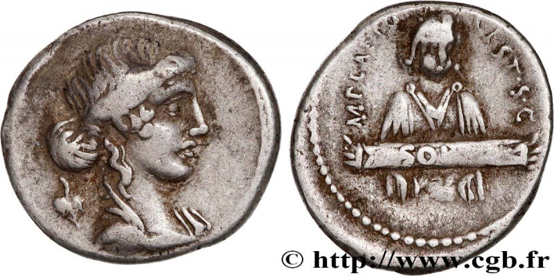 PLAETORIA
Type : Denier 
Date : 69 AC. 
Mint name / Town : Rome 
Metal : silver ...