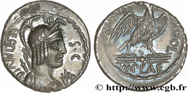 PLAETORIA
Type : Denier 
Date : 67 AC. 
Mint name / Town : Rome 
Metal : silver ...