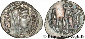 AEMILIA
Type : Denier 
Date : 62 AC. 
Mint name / Town : Rome 
Metal : silver 
Millesimal fineness : 950  ‰
Diameter : 19  mm
Orientation dies : 1  h....