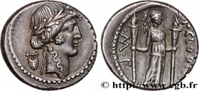 CLAUDIA
Type : Denier 
Date : 42 AC. 
Mint name / Town : Rome 
Metal : silver 
Millesimal fineness : 950  ‰
Diameter : 17  mm
Orientation dies : 5  h....