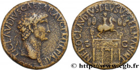 CLAUDIUS and NERO DRUSUS
Type : Sesterce 
Date : c. 41-42 
Mint name / Town : Rome 
Metal : copper 
Diameter : 34  mm
Orientation dies : 6  h.
Weight ...