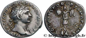 TRAJANUS
Type : Denier 
Date : 107 
Mint name / Town : Rome 
Metal : silver 
Millesimal fineness : 900  ‰
Diameter : 17,5  mm
Orientation dies : 7  h....