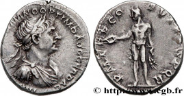 TRAJANUS
Type : Denier 
Date : 116 
Mint name / Town : Rome 
Metal : silver 
Millesimal fineness : 900  ‰
Diameter : 17,5  mm
Orientation dies : 6  h....