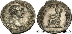 TRAJANUS and TRAJANUS SENIOR
Type : Denier 
Date : 115 
Mint name / Town : Rome 
Metal : silver 
Millesimal fineness : 900  ‰
Diameter : 20  mm
Orient...