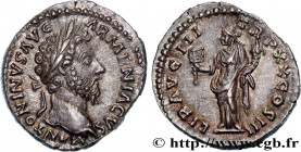 MARCUS AURELIUS
Type : Denier 
Date : 03-12/169 
Date : 166-166 
Mint name / Town : Rome 
Metal : silver 
Millesimal fineness : 800  ‰
Diameter : 19  ...