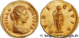 LUCILLA
Type : Aureus 
Date : 166-169 
Mint name / Town : Rome 
Metal : gold 
Millesimal fineness : 800  ‰
Diameter : 20  mm
Orientation dies : 12  h....