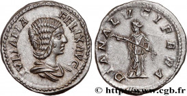 JULIA DOMNA
Type : Denier 
Date : 214 
Mint name / Town : Rome 
Metal : silver 
Millesimal fineness : 500  ‰
Diameter : 19,5  mm
Orientation dies : 12...
